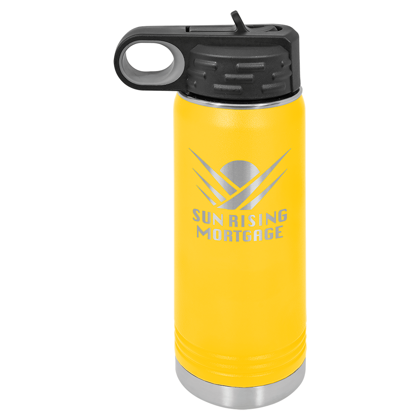 Polar Camel 20 oz. Yellow Water Bottle (Sold by Case of 24)
