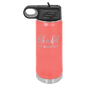 Polar Camel 20 oz. Coral Water Bottle (Sold by Case of 24)