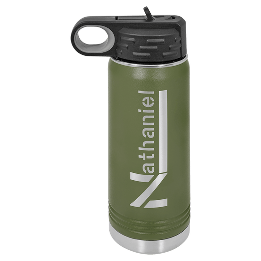 Polar Camel 20 oz. Olive Green Water Bottle (Sold by Case of 24)