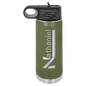 Polar Camel 20 oz. Olive Green Water Bottle (Sold by Case of 24)