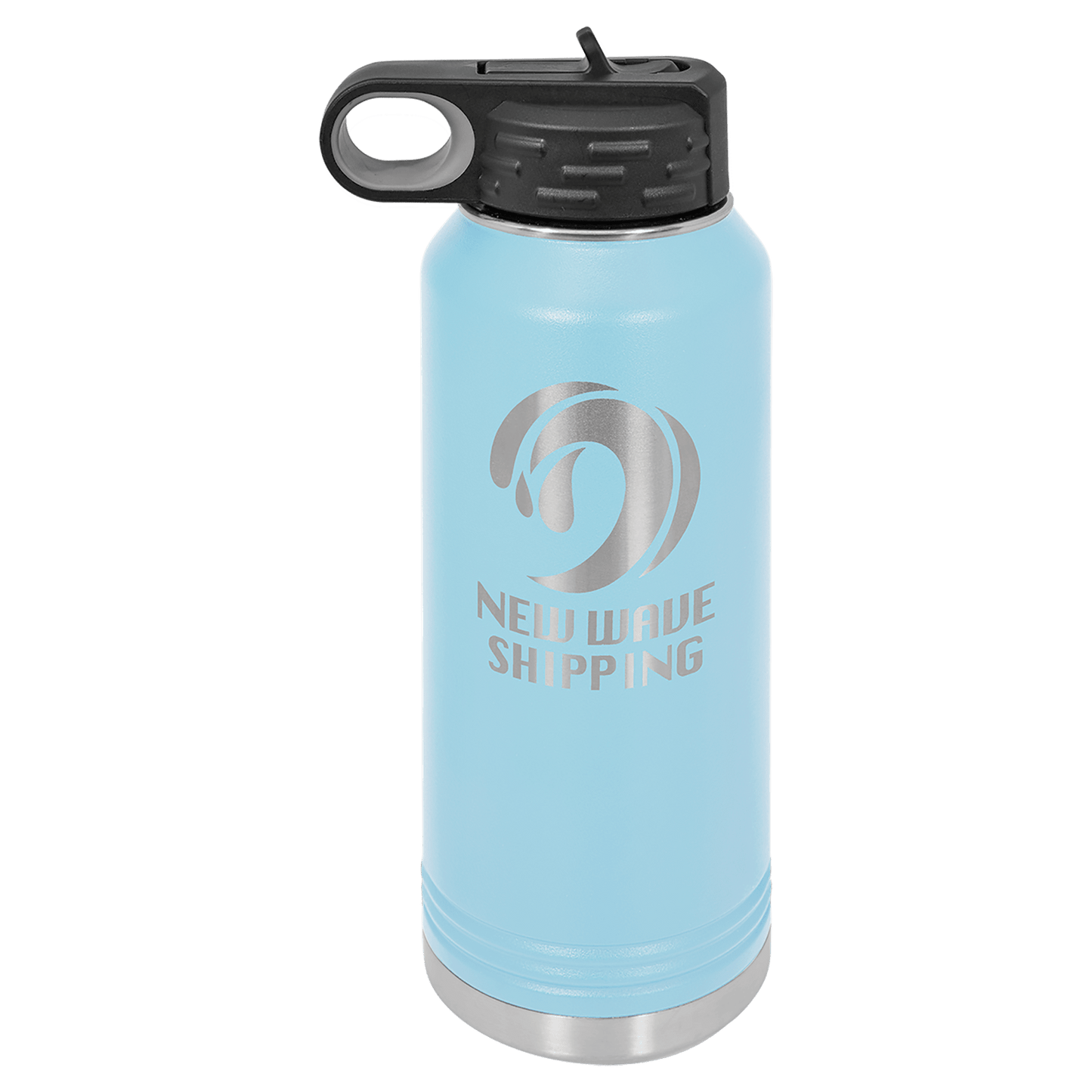 Polar Camel 32 oz. Light Blue Water Bottle (Sold by Case of 12)