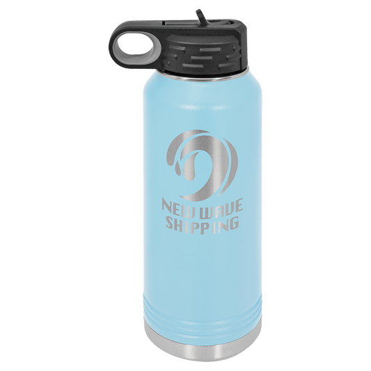 Polar Camel 32 oz. Light Blue Water Bottle (Sold by Case of 12)