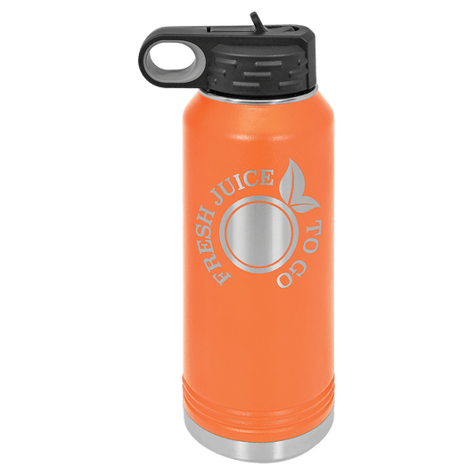 Polar Camel 32 oz. Orange Water Bottle (Sold by Case of 12)