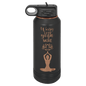 Polar Camel 32 oz. Black/Rose Gold ION-Plated Water Bottle (Sold by Case of 12)