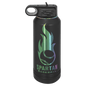 Polar Camel 32 oz. Black/Prism ION-Plated Water Bottle (Sold by Case of 12)