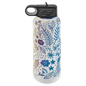 Polar Camel 32 oz. White/Prism ION-Plated Water Bottle (Sold by Case of 12)