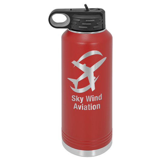 Polar Camel 40 oz. Red Water Bottle (Sold by Case of 12)