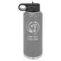 Polar Camel 40 oz. Dark Gray Water Bottle (Sold by Case of 12)