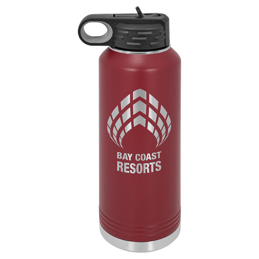 Polar Camel 40 oz. Maroon Water Bottle (Sold by Case of 12)