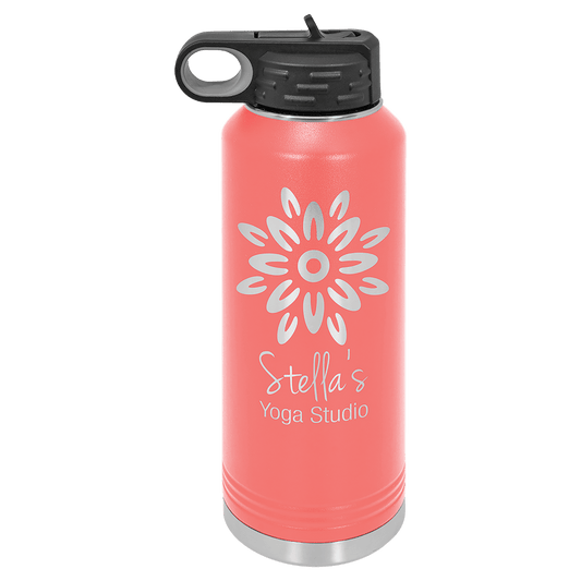 Polar Camel 40 oz. Coral Water Bottle (Sold by Case of 12)