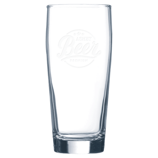 16 oz. Willi Becher Beer Glass (Sold by Case of 12)