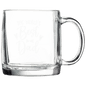 12 1/4 oz. Clear Coffee Mug (Sold by Case of 24)