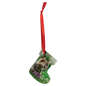2 3/8" x 2 3/4" Stocking Sublimatable Acrylic Ornament with Red Ribbon (Sold by Case of 10)