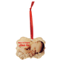 3" x 4 1/4" Benelux Sublimatable Acrylic Ornament with Red Ribbon (Sold by Case of 10)