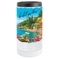 White Sublimatable Polar Camel Slim Beverage Holder (Sold by Case of 24)