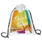 11 1/2" x 15" White Canvas Back Sack (Sold by Case of 10)