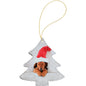 Subli-Tru Tree Ornament with Gold String (Sold by Case of 25)