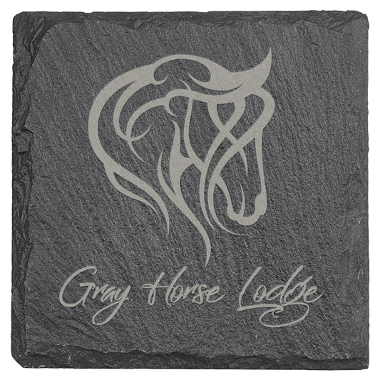 4x4 Square Slate Coaster (Sold Individually - Limited Quantities)