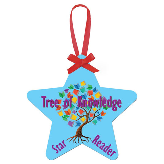 3.98" x 3.81" Gloss White Unisub Aluminum Star Ornament, 2-sided (Sold by Case of 50)