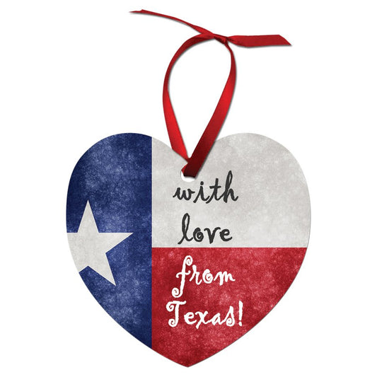 3" x 2.87" Gloss White Unisub Aluminum Heart Ornament, 2-sided (Sold by Case of 50)