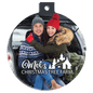 3" x 3.37 Acrylic White Unisub Acrylic Christmas Bulb Ornament, 1-Sided (Ribbon/Hanger is Not Included) (Sold by Case of 25)