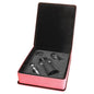 Pink Laserable Leatherette 3-Piece Wine Tool Gift Set (Sold by Case of 6)